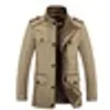 남성용 재킷 2022 패션 고품질 스프링 및 가을 면화 단색 남자 재킷 코트 드레스 대형 L-6XL 1351