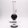 8in Hookah Glass Bongs med 1 Clear Bowl inkluderade 1 Clear Glass Needle Global Leverans