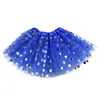 Baby Girls Gold Polka Dot Tutu Skirt Baby Clothes Tutus Dress Kids Skirts Toddler Skirts Red Infant Pettiskirt Newborn Photography Props