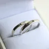 Silver Color Pierścień Prosty Styl Moon Sun Regulowany 925 Pierścienie Dla Dziewczyn Best Best Friend Jewelry