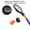 Freeshipping Lödning Järn Hjälphållare Tredje Pana Hand 6PC Flexibel Arms USB DC Fan Flashlight Förstoringssvetsstation Verktyg