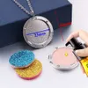 Aroma Perfume Diffuser Necklace Wood Peace Bird Dove Locket Pendant DIY Jewelry for Fragrance Essential Oil With Pads