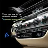 클립 온 무선 블루투스 수신기 자동차 헤드폰 스피커 3.5mm AUX 오디오 음악 어댑터 잭 블랙 BT2