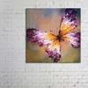 Pittura a olio animale astratta dipinta a mano su tela La bella arte della farfalla per la parete domestica è decorazione o regali DH13