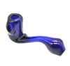 New glass pipe Mini pattern pipe Portable and convenient to use and easy to clean glass pipe