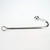 Stainless Steel 30*250mm Anal Hook Metal Butt Plug With Ball Anal Plug Anal Dilator Gay Sex Toys For Men And Women Adult Games Y190716