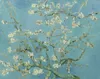 手描きの油絵の複製Almond Blossom Tree、1890 vincent van Goghフラワーアートディニングルームの装飾