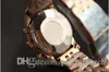 2023 Top quality Special Limited Brel Brand Quartz- Watch Men Blue Dial Gold Skeleton Gold Stainless Belt Gold Case 1884 Clock Montre