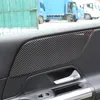 Углеродного волокна передней двери панели Украшение автомобиля стикер Styling для Mercedes Benz B Class W247 2020 Внутренние автомобильные аксессуары