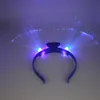 Luminous fiber hairpin headdress flash headband Christmas party party toys