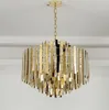 Modern Luxury K9 Crystal Chandelier Lighting Fixture Modern Gold Chandeliers LED Lights Living Room Bedroom Foyer Pendant Lamps MYY