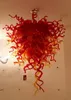 Red Dale Chihuly Kronleuchter aus Muranoglas 100% Hand geblasenem Glas G9 LED Kronleuchter Beleuchtung für Küche Wohnzimmer