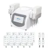 Diodo lipolaser máquina de emagrecimento profissional remoção de celulite queima de gordura lipo laser corpo 14pads 440mw 635-650nm equipamento de beleza