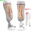 Male sucking masturbator for man Suction Cup adult pocket anal sex vagina Real Pussy vibrator Sex Toys For Men Masturbation Cup T200619