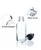 5PC / Låt Lab Supplies transparent skruvlock glas droppflaska Multi Standard förseglad dropper