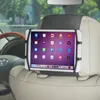 Wanpool Universal Swivel Car Headrost Mount Silicon Holder för iPad Pro 10 5 Mini och andra 7 -10 5 tum tabletter - Black2751