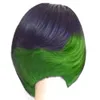 Syntetiska peruker som säljer peruk Europeiska och amerikanska kvinnors mode realistiska naturliga högtemperatur Silk Kort rakt hår peruk huvudbonader