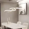 Minimalism DIY Hängande Modern LED Pendant Lights för matsal Bar Suspension Armatur Suspendu hänge lampa belysningsarmatur