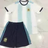 Argentina 2019 Copa América Equipo de casa Conjunto de fútbol Jersey 10 Camiseta de fútbol MESSI Camiseta de pantalón corto AGUERO Dybala maillot de foot HIGUAIN ICARDI