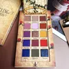 Cageling 15 Färger Ögonskugga Palette Shimmer Matte Glitter Eye Shadow Pallete Pigmenterad Långvarig Vattentät Makeup Kit