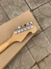 Gratis verzending wassen Ash Wood Lichaam N4 Nuno Betscourt Matte Natural Electric Guitar Maple Neck, Abalone Dot Inlay, Tremolo Bridge