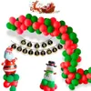 12 inch Santa Claus HAPPY BIRTHDAY Foil Balloons Birthdays Party Decoration Kids Christmas Alphabet Air Balloon