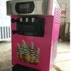 Commercieel zacht ijs maken Machine Three Flavours Dessert met LCD -paneel IJs Vending Machine 220V 110V