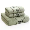 3pcs / set 34 * 75cm ansiktshandduk 70 * 140cm förtjockad bomullsbadtowel Mycket absorberande bad Hårhandduk för hem Badrum Hotel Beach Retail Box