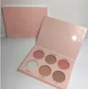 В наличии! Высокое качество! Макияж Bronzers Highlighter макияж 4 цвета теней для век Пудра для лица Румяна Палитра 1шт