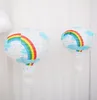 Arcobaleno Mongolfiera Decorazione Sfondo Soffitto Appeso Ghirlanda Lanterna Baby Shower Bambini Compleanno Decorazioni per feste di matrimonio 30CM 40CM