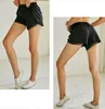 TH417 Yoga Short Pants Womens Running Shorts Ladies Casual Yoga Outfits Adult Sportswear Girls Exercise Fitness Wear