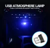 USB Car LED Atmosphere Lights Decorative Lamp Emergency Lighting Universal For PC Portable PDA Plug and Play4513928