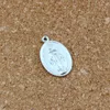 100Pcs Alloy Virgin Mary Charm Pendants For Jewelry Making Bracelet Necklace Religion DIY Accessories 16x25.5mm A-568