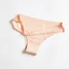Women Sexy Seamless Panties Briefs Nylon Ultrathin Gstring Thongs Low Rise Lingerie Ice Silk Briefs Lady Underwear Whole7680022