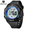 BENYAR hommes Sport numérique montre étanche hommes garçon LED chronomètre numérique Date Sport montre-bracelet Relogio Masculino numérique G309d