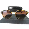 Al por mayor-1pcs Gafas de sol piloto clásicas de alta calidad Marca de diseñador Gafas de sol para mujer para hombre Gafas redondas mate de moda con caja negra Ca-32