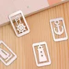 Metal Bookmark Box 20pcs Mini Hollow Love Animal Cute Creative Cartoon Shape Clips Student School Office gift Stationery