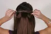 5Clips Full Head One Piece Clip In Human Włosy Rozszerzenia Blondynka Czarny Brązowy Proste 100g Brazylijski Indian Remy Hair 18 20 22 24