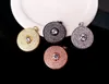 10Pcs Tiny CZ crystal Charm,CZ zircon Stone Micro pave Turkish Style round Pendant,Jewelry Finding DIY necklace making PD602