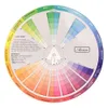 Graphique de tatouage de roue de couleur graphique playbuissable maquillage permanent pour amateur Sélectionnez la couleur Mélange de couleurs Pigments de tatouage professionnels Swatches de roue