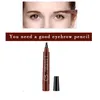 Suake Liquid Eyebrow Pen 5 Colors 4 Head Enhancer 4Tip Brow Longlasting Waterproof5027639