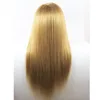 Lange 65CM 100% Hochtemperaturfaser Blondes Haar Weiblicher Trainingskopf Friseurpraxis Puppenkopf zum Verkauf Schaufensterpuppenkopf Frisuren