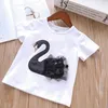 Prinzessin Mädchen Outfits Mädchen Anzug 2019 neue Sommer Mädchen Sets Kinder Designer Kleidung T-Shirt + Tutu Röcke Kinder Kleid Anzüge Kinder Kleidung A4150