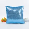 14 Renk Pullu Mermaid Yastık Kapak Yastık Büyülü Glitter Atmak Yastık Kılıfı Ev Dekoratif Araba Kanepe Yastık Kılıfı 40 * 40 cm