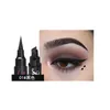 Double-end Winged Neon Eyeliner Liquid Fluorescent Luminous Colorful Seal Stamp Eye liner Pen Waterproof Long Lasting Green Makeup Pencil