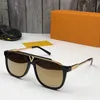 Wholesale- Luxury Popular Retro Z0936E Men Designer Sunglasses Shiny Gold Summer Style Laser Logo Gold Plated Come With Case