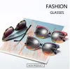 2020 new fashion cat's Eye Sunglasses Women's trend mix and match big frame sunglasses cross border hot selling Sunglasses #4183