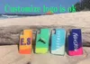 Custodia luminosa al neon per iPhone 12 Pro Max xr xs max Glow In Dark Liquid Glitter Quicksand Cover per telefono per huawei