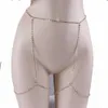 Fashion-Brand Claw Crystal Leg Chain Body Smycken Sexiga Kvinnor Rhinestone Anklet Belly Chains Geometric Club Night Rock Chain 2017