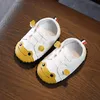 New Baby Shoes 3 Colors Fashion Cute PU Leather First Walkers Non-slip Toddler Soft Bottom Baby Boys Girls Shoes